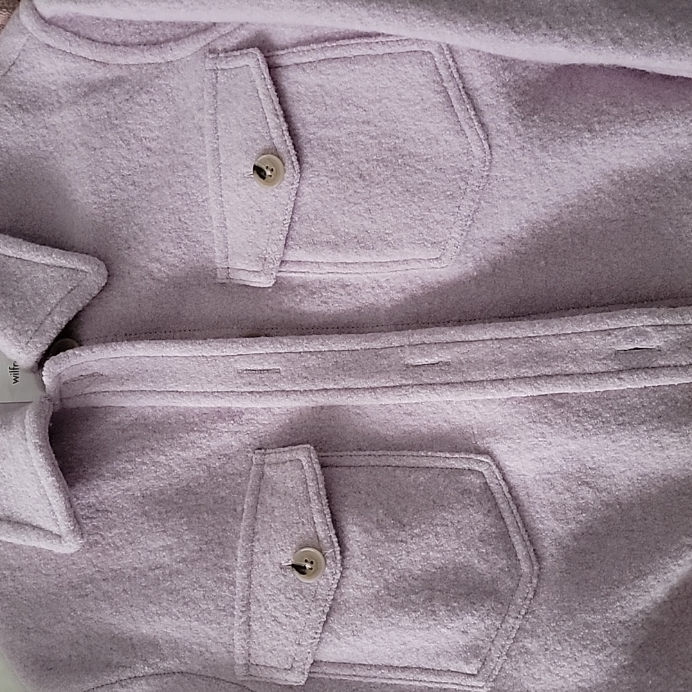 SOLD*** Wilfred Free Ganna Shirt Jacket - Ghost - XS - Picture 6 of 7